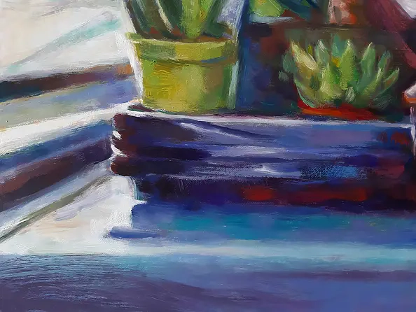 Barbara Gulbinowicz - Return from the flower market