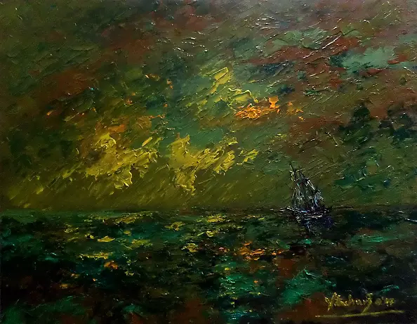 Jerzy Stachura - Except Blue II