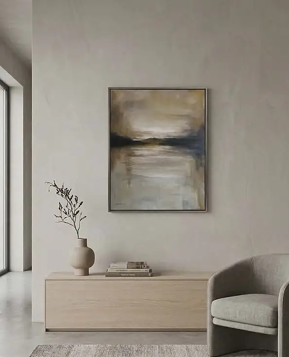 Paulina Lebida, Oltre il tempo - Pittura acrilica, Quadro ad acrilico - tela, 60 x 80