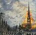 Piotr Rembieliński - Fire of the Notre Dame cathedral