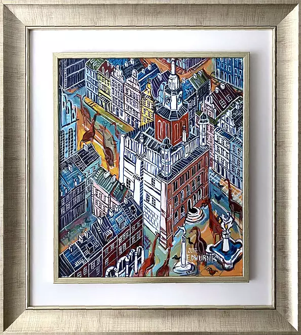 Edward Dwurnik - Poznań - OIL PAINTING