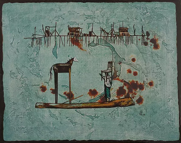 Pablo Caviedes - Leaving behind the ruins