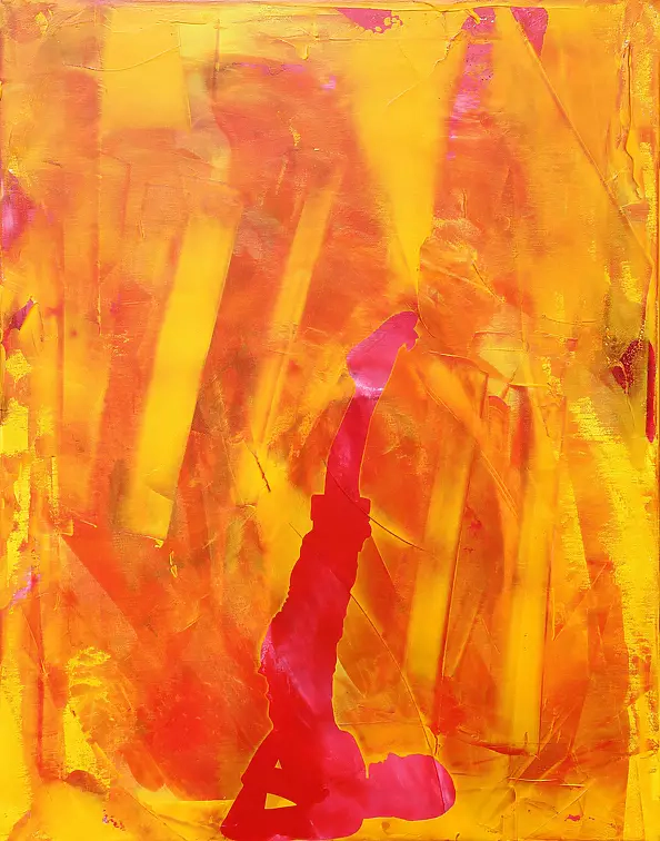 Paweł Jan Kamiński - Position candle - Sarvangasana