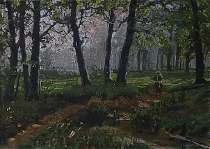 Witold Kubicha - Work inspired by Ivan Szyszkin's painting