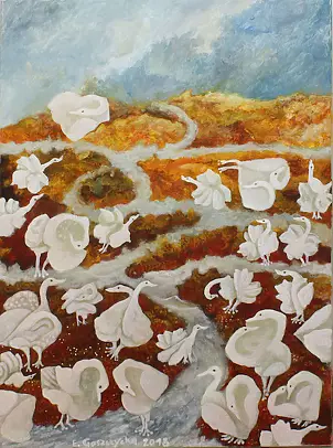 Elżbieta Goszczycka - Almost cranes