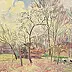 Alfred Sisley - Premier Jour de Printemps à Moret