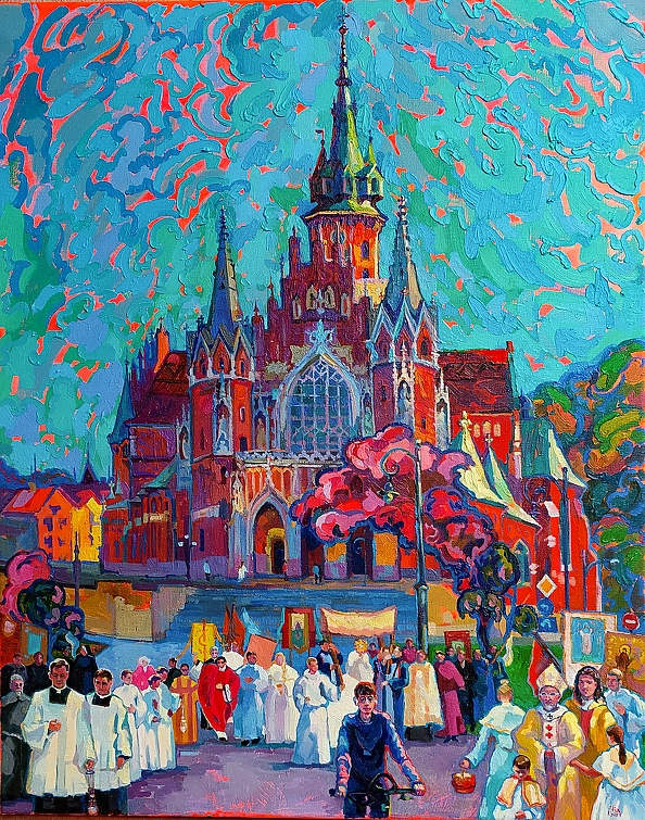 Anastasiia Kurkova - Procession of the Sacrament