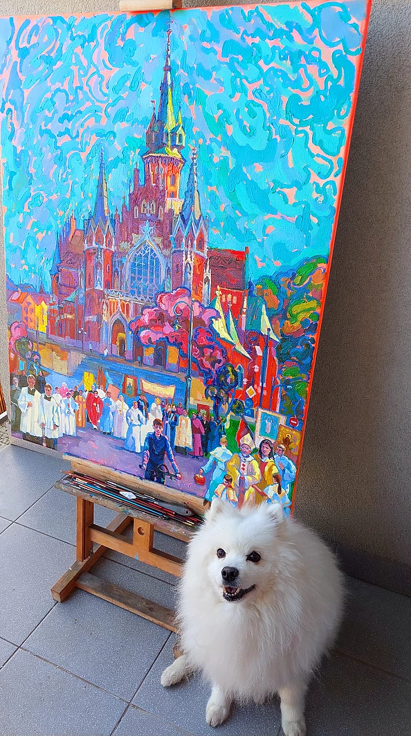 Anastasiia Kurkova - Procession of the Sacrament