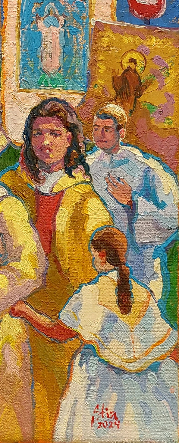 Anastasiia Kurkova - Procession of the Sacrament