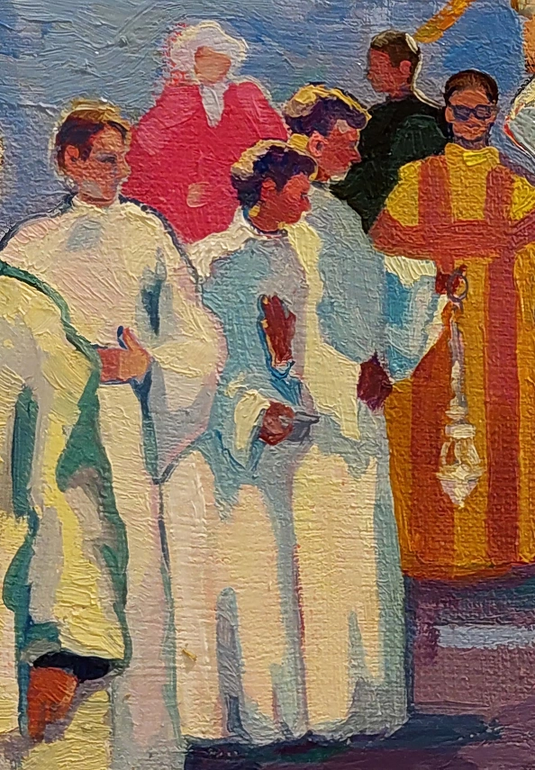 Anastasiia Kurkova - Procession of the Sacrament