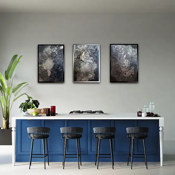 Iwona Jabłońska, Processes, Impasto, Glaze, Acrylic painting, Oil painting, Mixed media, Tempera - canvas, 40 x 55