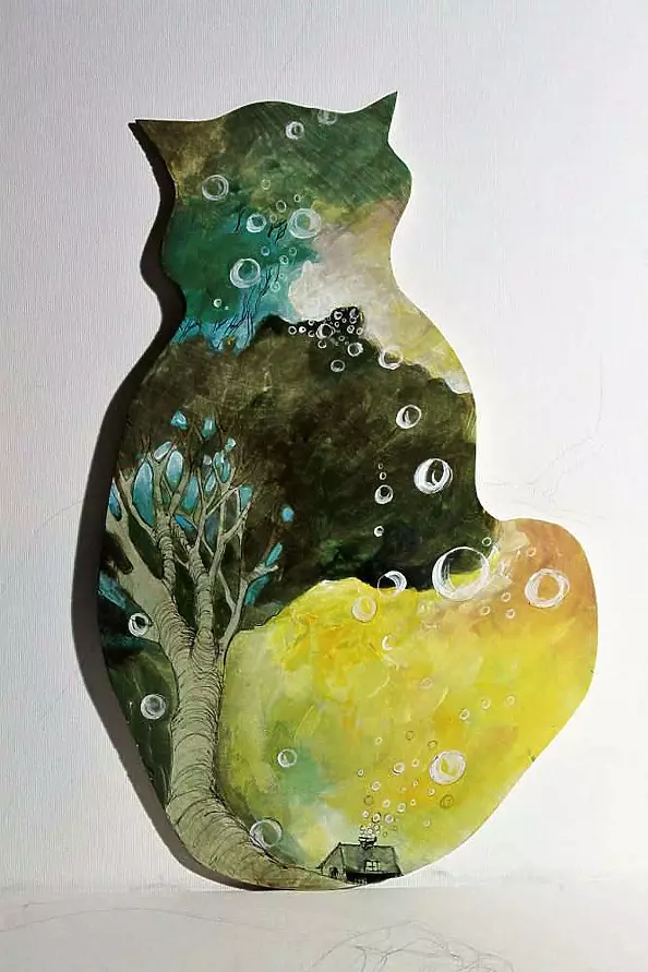 Adriana Laube - production of bubbles