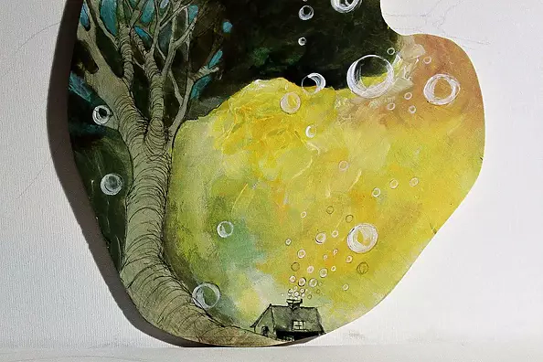 Adriana Laube - production of bubbles