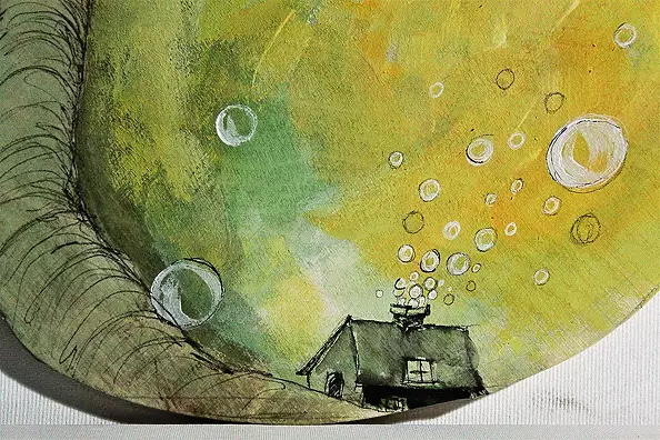 Adriana Laube - production of bubbles