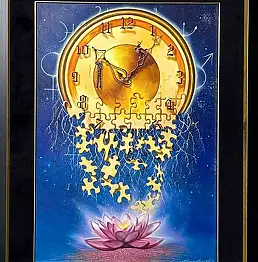 Dariusz Ślusarsky, Próg Światła, Obraz olejny - płótno, 50 x 70