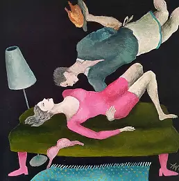 Anna Wojciechowska Paprocka, Счастье дизайн, Акрилова картина - картон/цупкий картон, 18 x 18