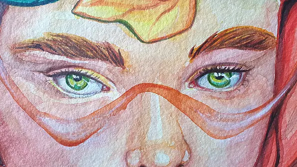 Danuta Kolis - Watercolor - Sunbeam