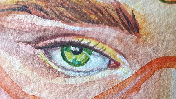 Danuta Kolis - Watercolor - Sunbeam