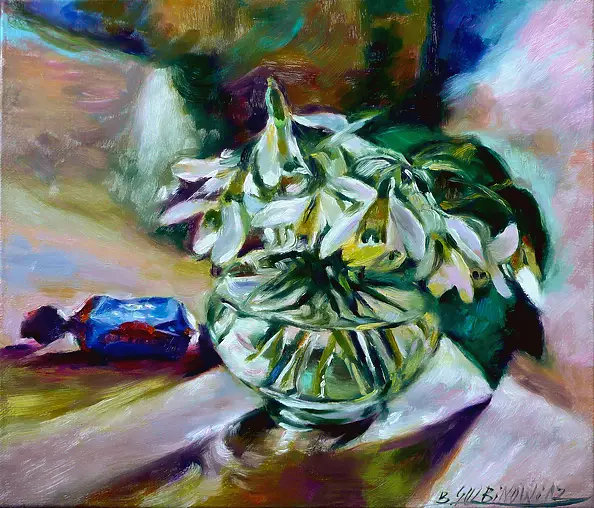 Barbara Gulbinowicz - Snowdrops and candy
