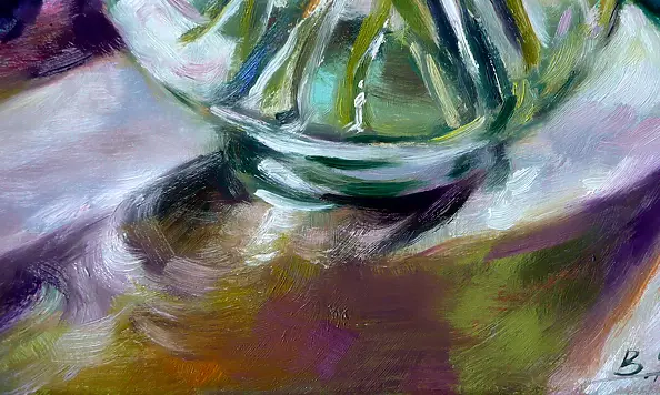 Barbara Gulbinowicz - Snowdrops and candy