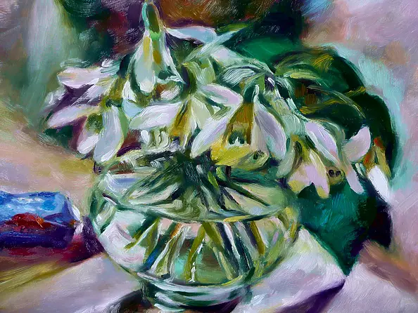 Barbara Gulbinowicz - Snowdrops and candy