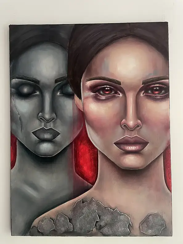 Agnieszkowa Art, Przebudzenie, Obraz olejny - płótno, 60 x 80