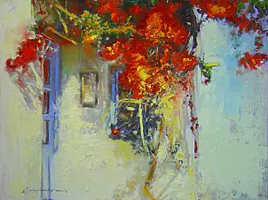 Wacław Jagielski - Before the house of Penelope