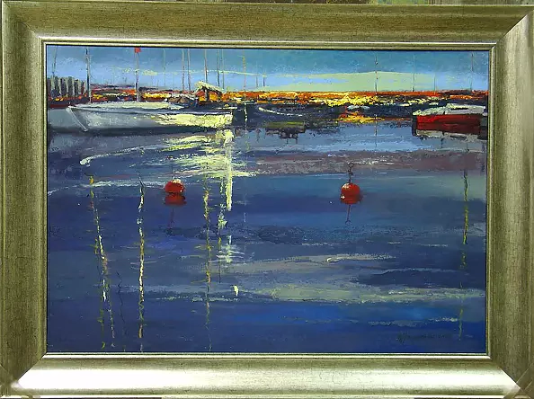 Wacław Jagielski - "Before the night cruise"