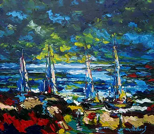 Jerzy Stachura - Before fishing III