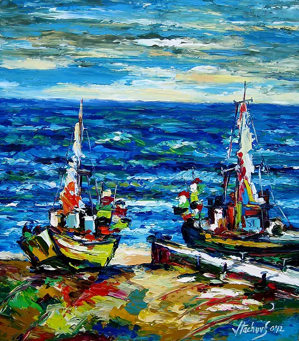 Jerzy Stachura - before fishing