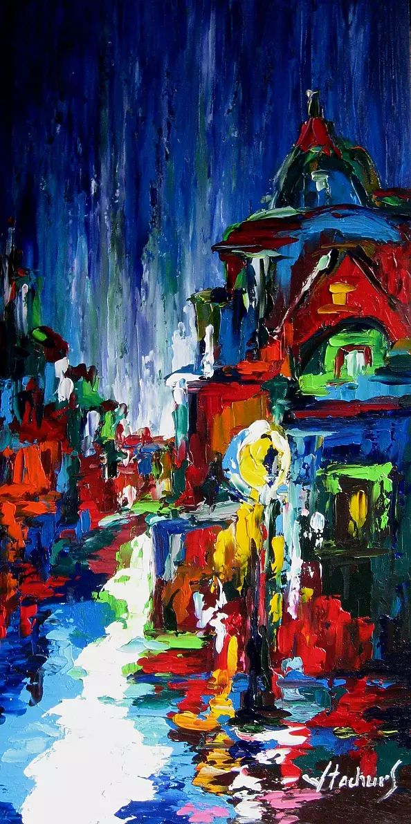 Jerzy Stachura - Przedpokojowy ornamental wall I