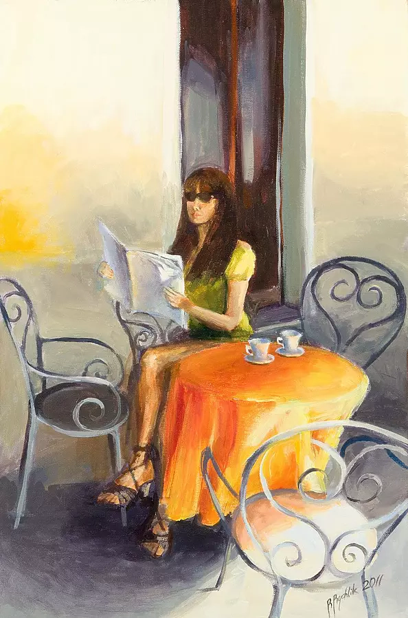 Renata Rychlik - Morning in the café