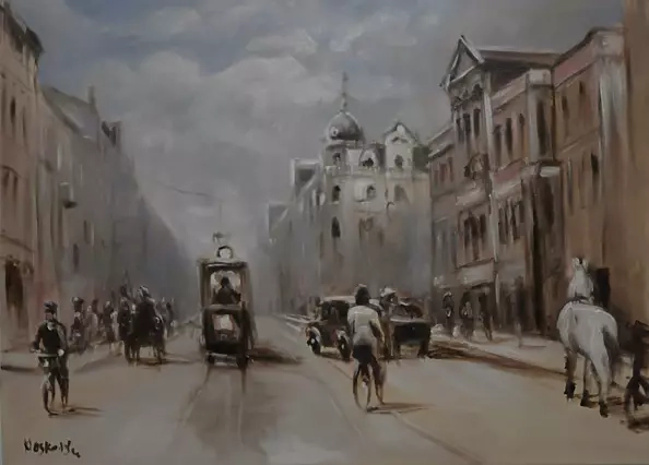 Krzysztof Kloskowski - Pre-war Bydgoszcz, Gdansk street
