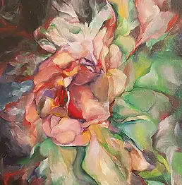 Julia Bodzioch, пересечение, Масляная картина - холст, 30 x 50