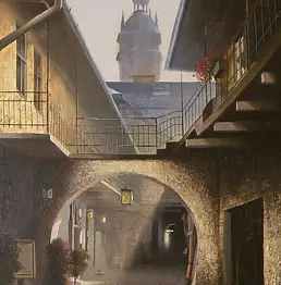 Jacek Łoziński - Passage through the yard