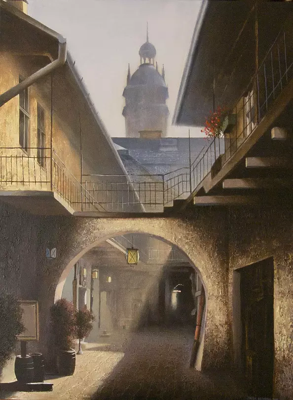 Jacek Łoziński - Passage through the yard