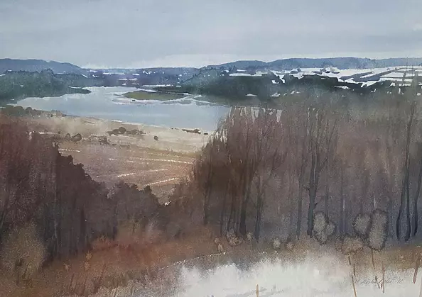 Krzysztof Michalski - Przełom Wisły w Bochotnicy