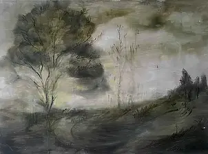 Antonina Mirczak, Penetration, Oil painting - canvas, 75 x 55