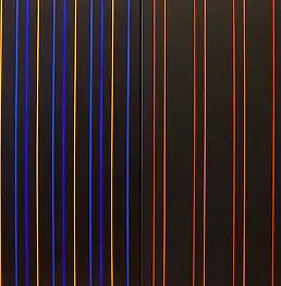 Jerzy Kędzierski, Проникновение, Акрилова картина - холст, 200 x 73