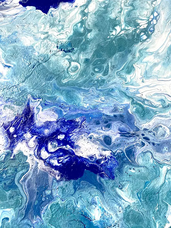 Aquana Mae - Waves intersecting / Atlantic Ocean Collection