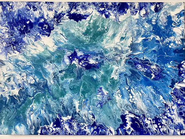 Aquana Mae - Waves intersecting / Atlantic Ocean Collection