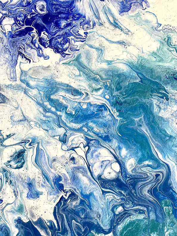 Aquana Mae - Waves intersecting / Atlantic Ocean Collection