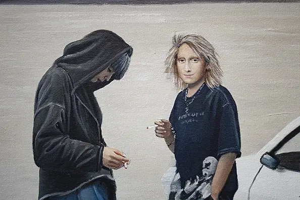 Nataliya Bagatskaya - Smoking Break