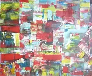 Kazimierz Komarnicki, SpaceX, Quadro a olio - tela, 60 x 50