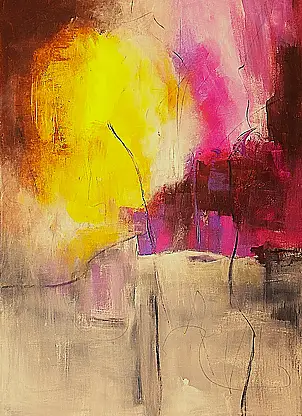 Alicja Wysocka, Freigabe, Acrylgemälde - Leinwand, 50 x 70
