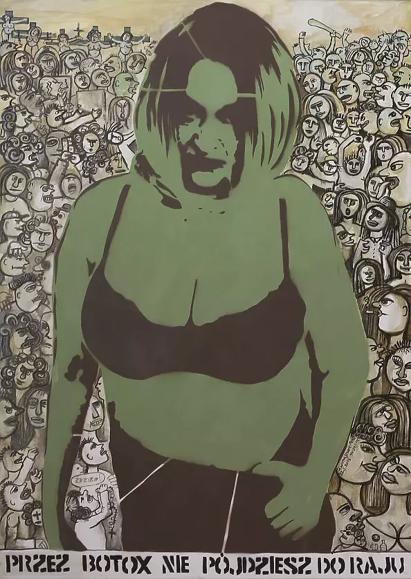 Iwona Siwek Front - By Botox does not go to paradise