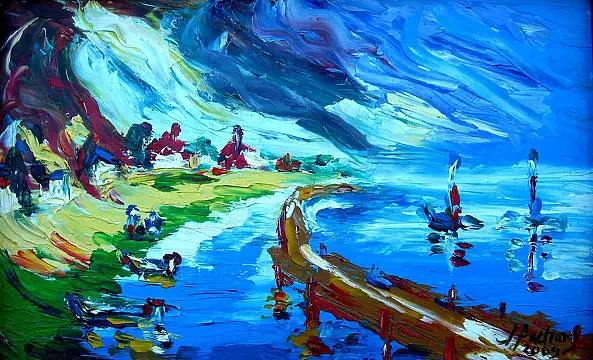 Jerzy Stachura - At the shore