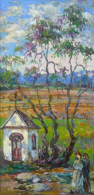 Maria Dziopak - at the shrine