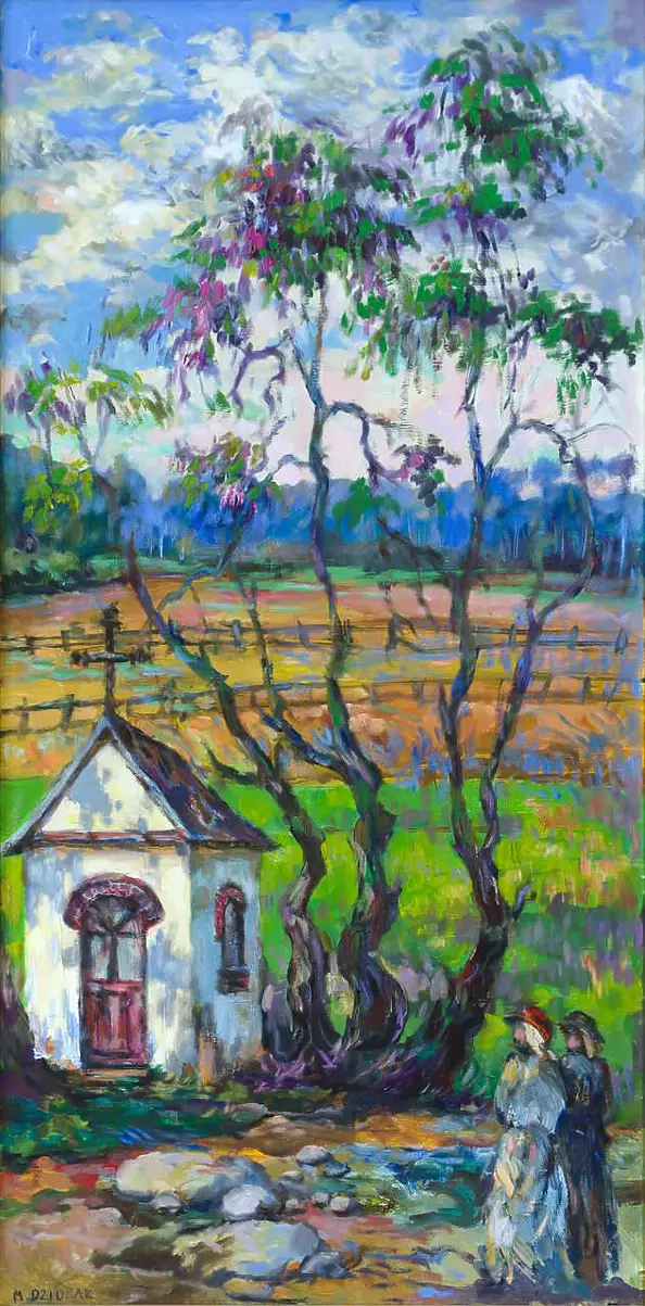 Maria Dziopak - By the chapel