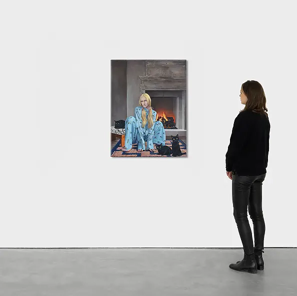 Nataliya Bagatskaya - By the fireplace